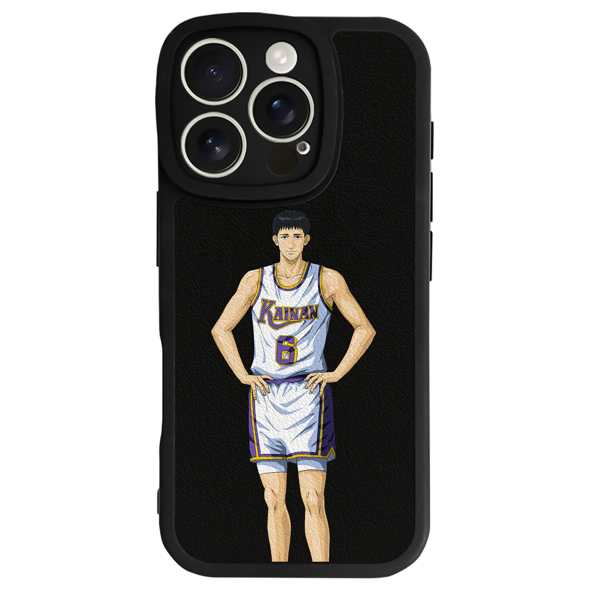（画像用） SLAM DUNK／スラムダンク 【iPhone 16シリーズ対応】シリコンスマホケース（レザー調） 材質：シリコン